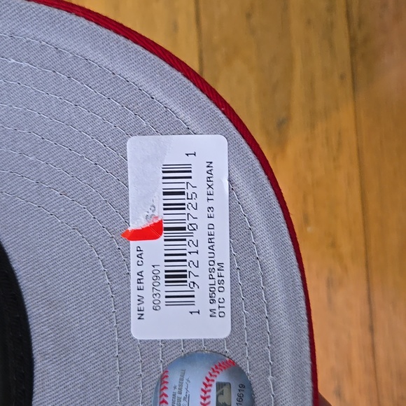 New Era Tecas Rangers Squared Patch Low Profile 9FIFTY Snapback Hat Blue - Picture 12 of 12